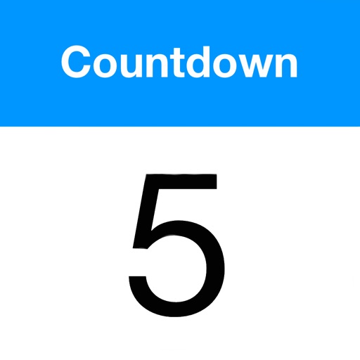 Countdown app for iPhone / iPad Icon