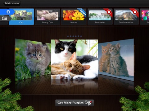 Скриншот из Jigsaw Puzzles: Funny Cats