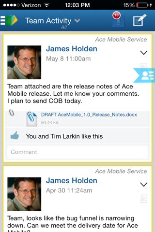 BusinessTeam: Team Communication & Collaboration screenshot 2