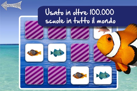 Memo Game Sealife Photo for kids screenshot 4