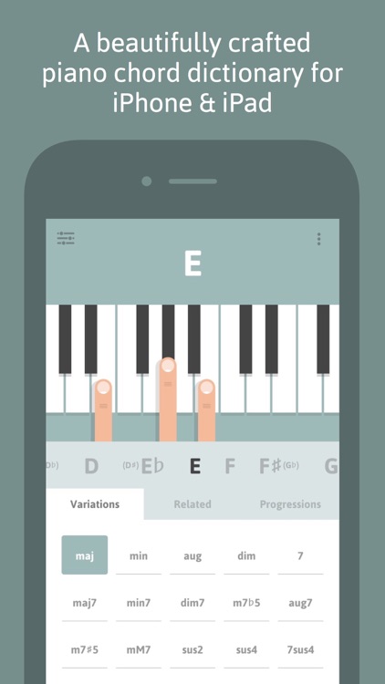 Cheeky Fingers - Piano Chord Dictionary, Progressions and Suggestions screenshot-0