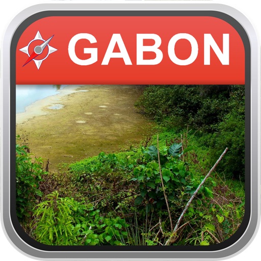 Offline Map Gabon: City Navigator Maps icon