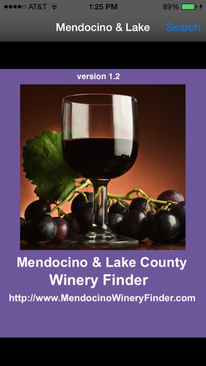 Mendocino and Lake County Winery Finder