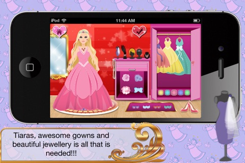 Princess Dress Up !!! Lite screenshot 2