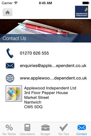 Applewood Independent Tax Tools screenshot 4