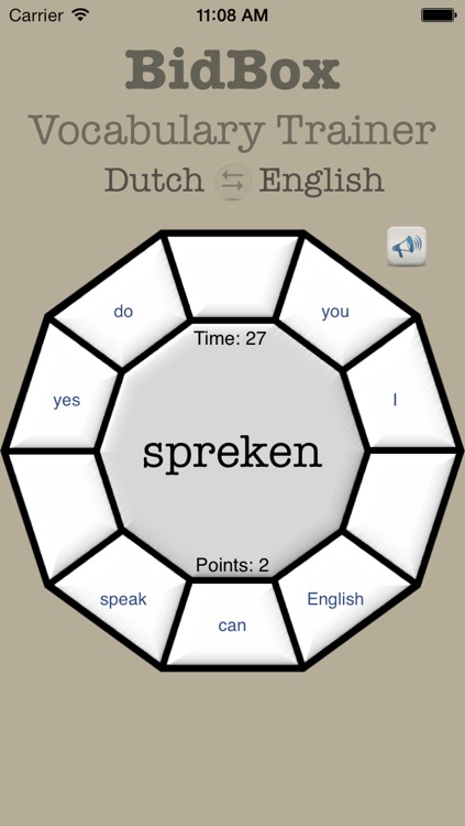 Vocabulary Trainer: English - Dutch