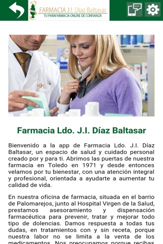 Farmacia J.I. Diaz Baltasar screenshot 2