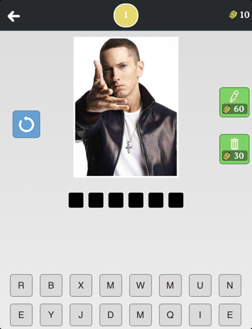 Singer Quiz - Find who is the music celebrity! screenshot