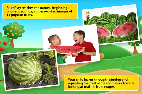 First Words for Toddlers 2: Fruits Lite screenshot 3