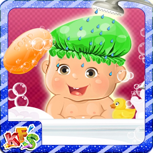 Newborn Baby Bath - Cute mommy love, care and dress up game of baby girl & baby boy Icon