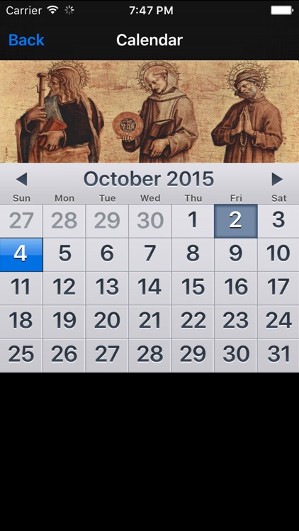 Saint Calendar Lite