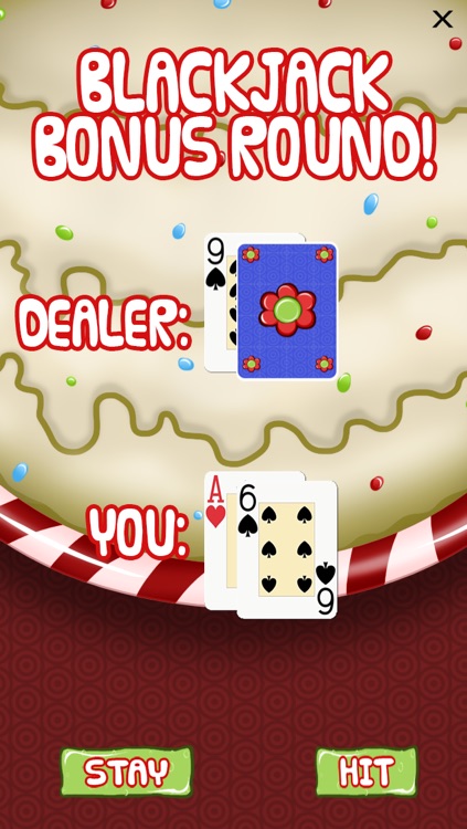 All Lucky Sweet Candy Dessert Casino Mania Slots - Slot Machine with Black-jack and Bonus Prize-Wheel