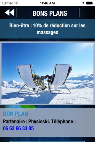 Alpe d'Huez par SKI 360 (bons plans, météo, enneigement, webcams, GPS,…) screenshot 4