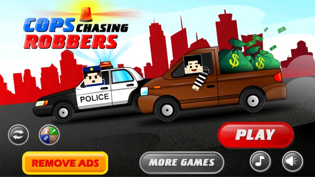 Cops Chasing Robbers : Hard Car Racing t