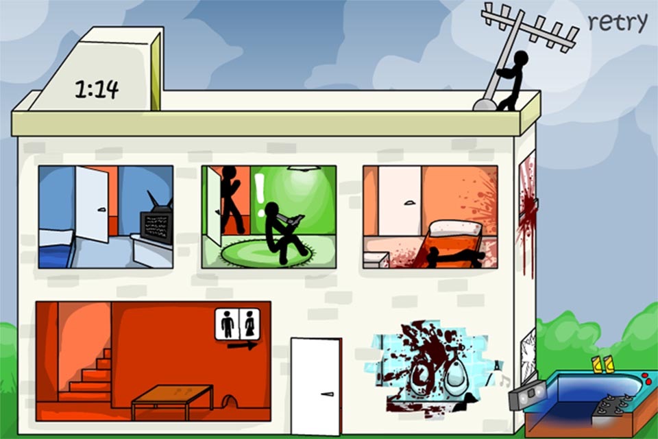 Click Death - Stickman Edition screenshot 2