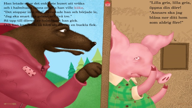 Tre Små Grisar - En interaktiv barnbok(圖4)-速報App