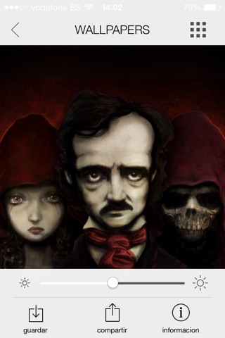 Edgar Allan Poe - Wallpapers screenshot 3