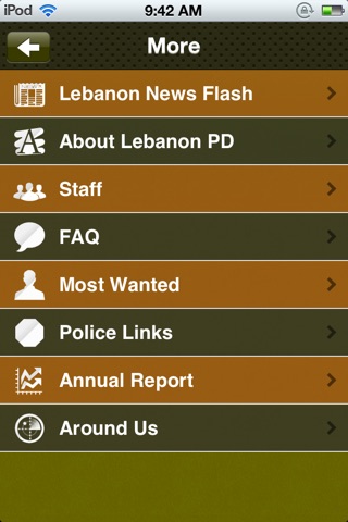 Lebanon OH PD screenshot 4