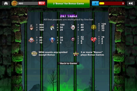 Creature Feature Slots screenshot 4