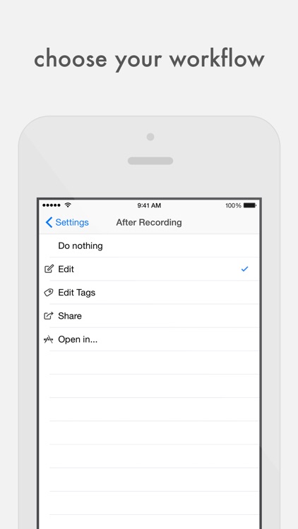Quick Record — Voice memos audio recorder with iCloud sync screenshot-3