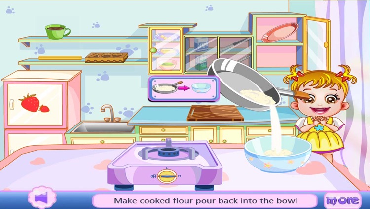 Baby Chef Shopping & Cook & Dessert - for Holiday & Kids Game