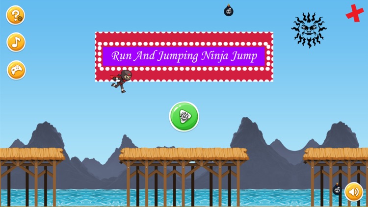 Skillful Run And Jumping Ninja Jump Deluxe Games