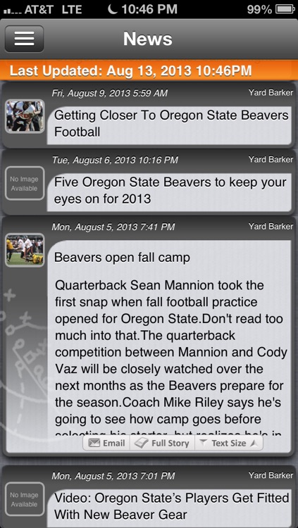 Oregon State Football Live