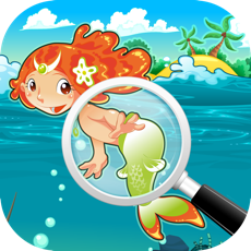 Activities of I Spy Hidden Objects Little Mermaids Under the Sea
