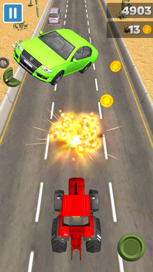 3D Crazy Monster Tractor Race - Desert Drag Racing Rally(圖2)-速報App