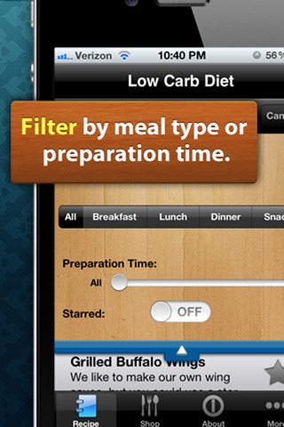 Low Carb Diet - Recipes to Lose Weight screenshot 3
