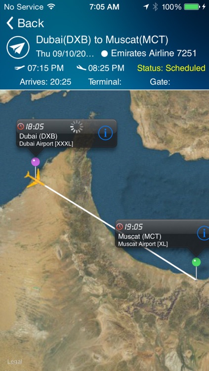 Muscat Airport Pro (MCT) Flight Tracker