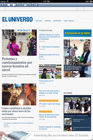 Ecuador News screenshot 2