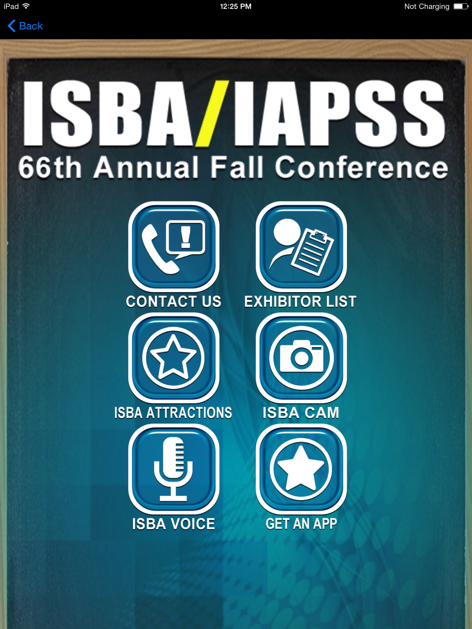 ISBA IAPSS Events HD screenshot 2