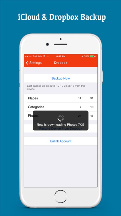 Places Bookmark - Save Locations on Map, Photo, Notes, Address Folder screenshot-4