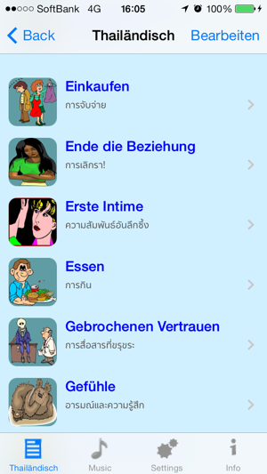 Thailändisch - Talking German to Thai Phrasebook(圖3)-速報App