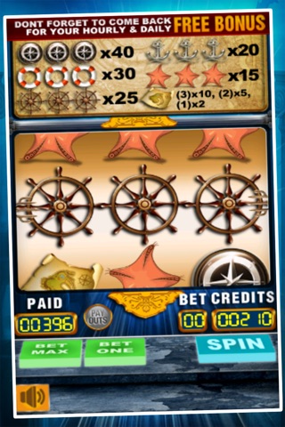 Atlantis Slots Treasure Machine 3-Reel Classic Pro with Bonus! screenshot 4