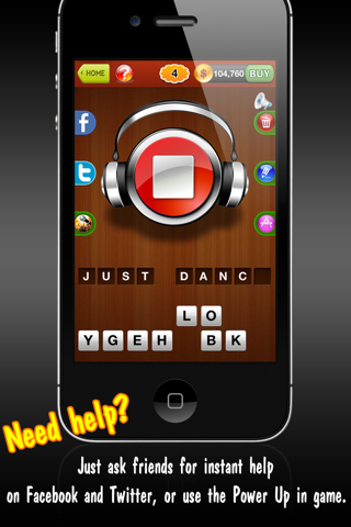 Let´s Guess Songs ™ reveal what is the music from addictive word puzzle quiz game screenshot 3