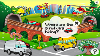 車、レースカー、バス、トラック、飛行機、ストリートと幼稚園、幼稚園や保育園のためのゲームやパズル：市の車両についての子供の年齢2-5のためのゲーム。学習は楽しいです！!のおすすめ画像3