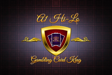 A1 Hi-Lo Gambling Card King - top betting card game screenshot 3