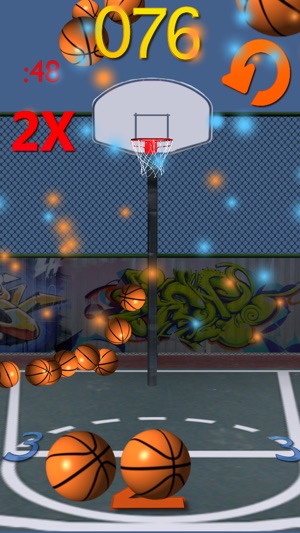 Hot Shot BBALL Breakout - A Basketball Shoot Em Up(圖4)-速報App