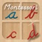 Movable Alphabet Cursive Edition - A Montessori Approach To Language