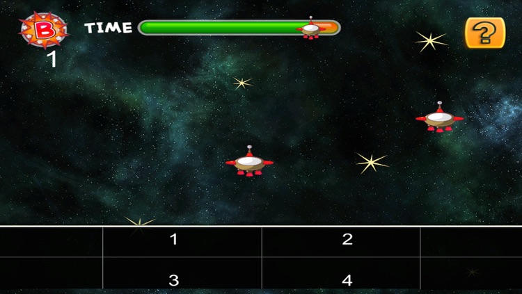 Space Ship Tap Shooting Battle Puzzle - Number Crush Attack Blast Free