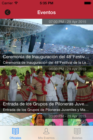 Festival Vallenato 2015 screenshot 3