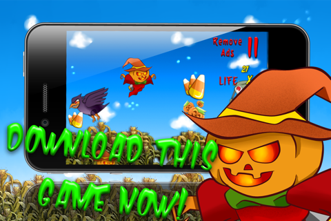 Amateur Scarecrow Total Jet Pack Chaos and Giant Farm Conquest Battles of Death - FREE Halloween Zombie Game screenshot 2