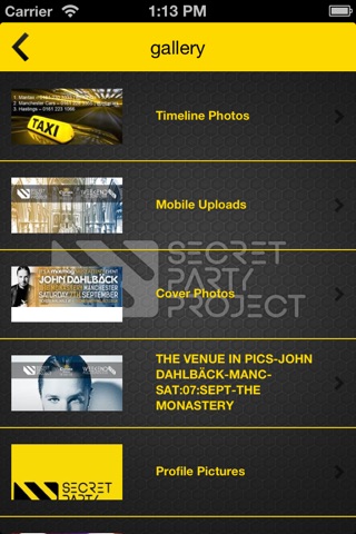 Secret Party Project App screenshot 3