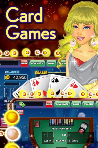 777 Las Vegas Slots Casino - Play in Bingo Roulette Video Poker Black-jack and Craps screenshot 3