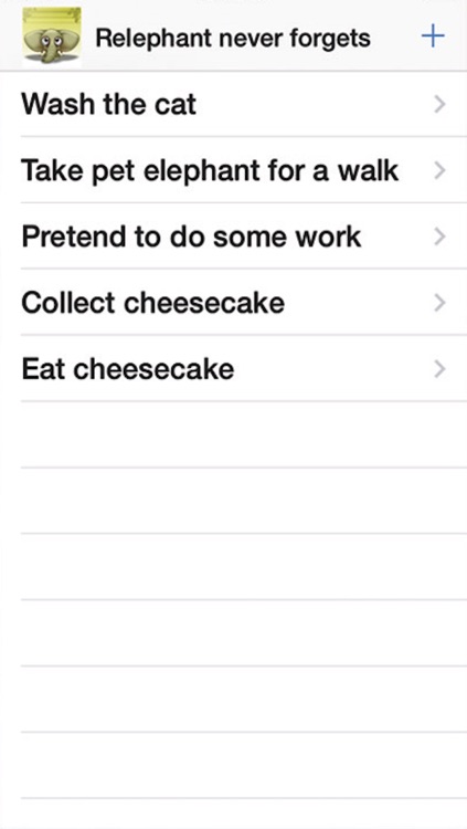 Relephant - to do list and notes made easy