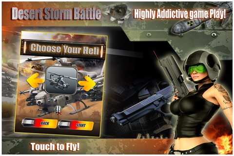 Desert Storm Blackhawk Revive  - Chopper Mission Code Alpha FREE screenshot 2