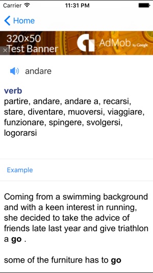 Italian English Dictionary Free(圖3)-速報App