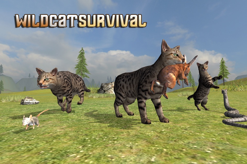 Wild Cat Survival screenshot 2